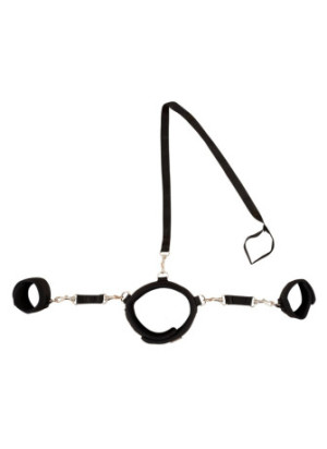 Collar with Cuffs and Leash